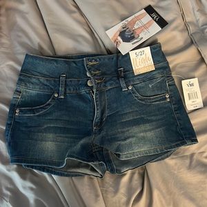 High rise shorts